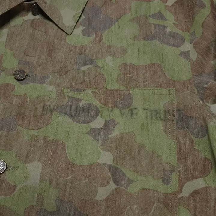[BUNJANG] Bizbeam Baker Camo Coverall Shirt Jacket / [4]비즈빔 베이커 카모 커버올 셔츠 자켓