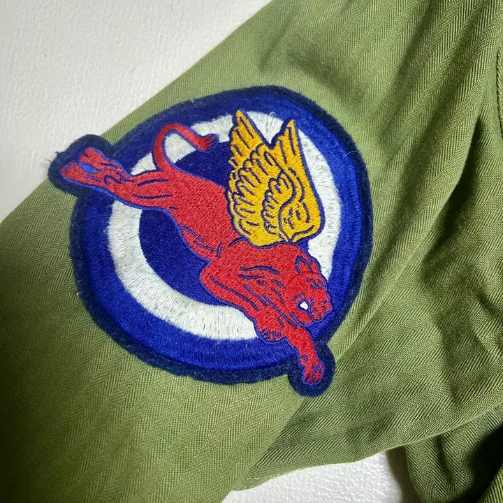 [BUNJANG] Polo Ralph Lauren M65 Skull Jacket / 폴로 m65 야상 해골야상