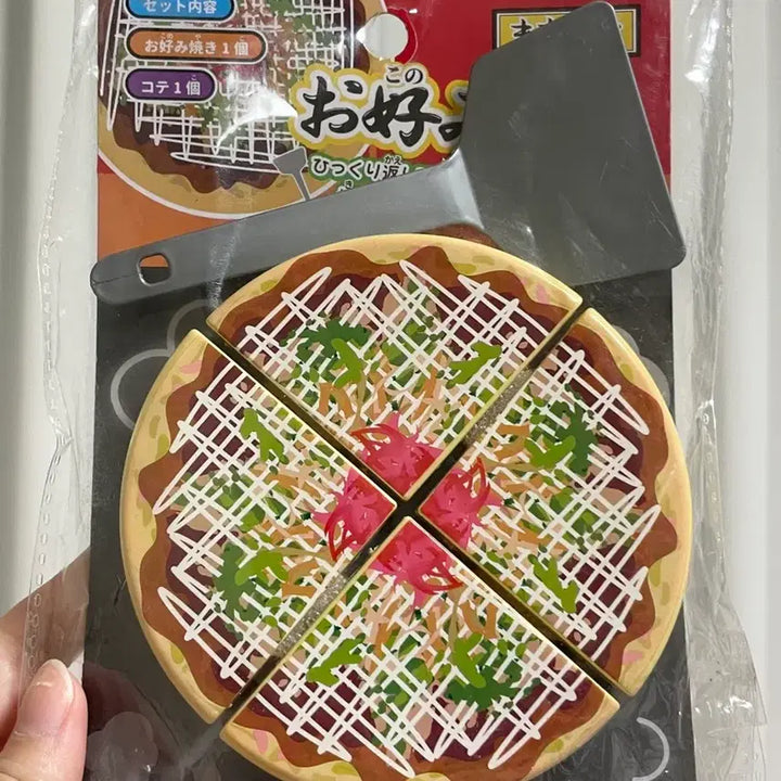 [BUNJANG] Okonomiyaki Toy Set with Spatula / 오코노미야키 장난감 세트 (뒤집개 포함)