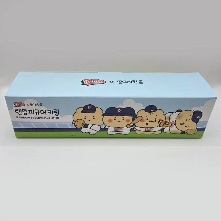 [BUNJANG] Manggureojin Gom x Doosan Collaboration Random Figure Keyring Set / 망그러진 곰x두산 콜라보 랜덤 피규어 키링 4종 세트 판매합니다.
