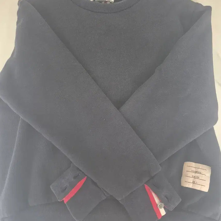[BUNJANG] Thom Browne Back Tricolor Sweatshirt / 톰브라운 백삼선 맨투맨