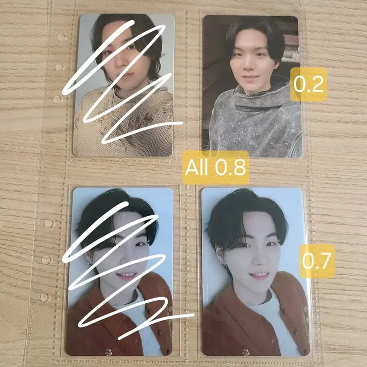 [BUNJANG] BTS RM Yoongi Jimin V Lucky Draw Photocard Bundle Set / 방탄소년단 포카 럭드 특전 남준 윤기 슈가 지민 태형 뷔