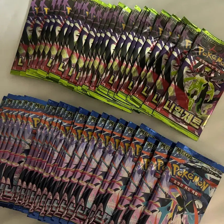 [BUNJANG] Pokemon Card Nihilzero &amp; Ninja Spinner Search Pack Bundle / 포켓몬 카드 니힐제로, 닌자스피너 서치팩 각각 23팩