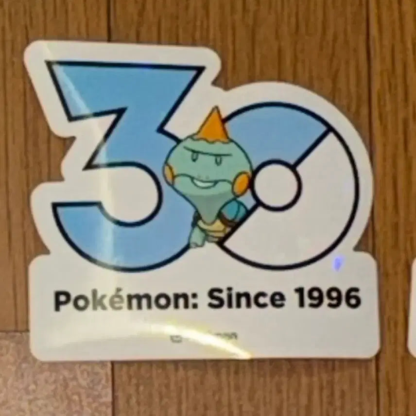 [BUNJANG] Pokemon 30th Anniversary Pop-up Store Logo Sticker - Wurmple / <세트> 한정판 포켓몬 30주년 팝업 1165종 로고스티커 스티커 누리공