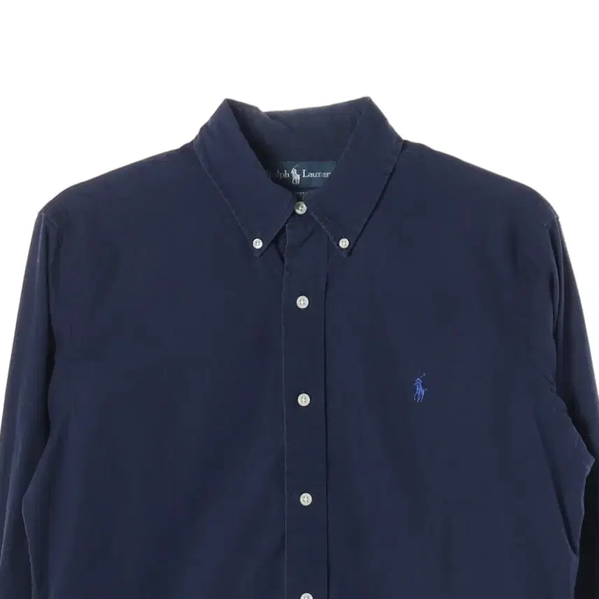 [BUNJANG] Polo Ralph Lauren Cotton Shirt Navy M / 폴로 랄프 로렌 셔츠 네이비 M