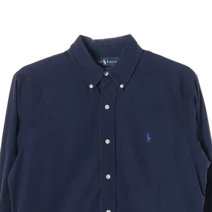[BUNJANG] Polo Ralph Lauren Cotton Shirt Navy M / 폴로 랄프 로렌 셔츠 네이비 M