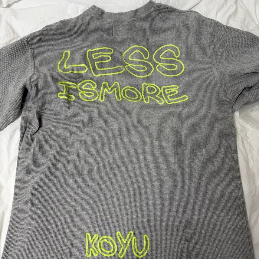 [BUNJANG] KOY Waffle Long Sleeve Size 2 / 코유 와플 롱슬리브 2사이즈
