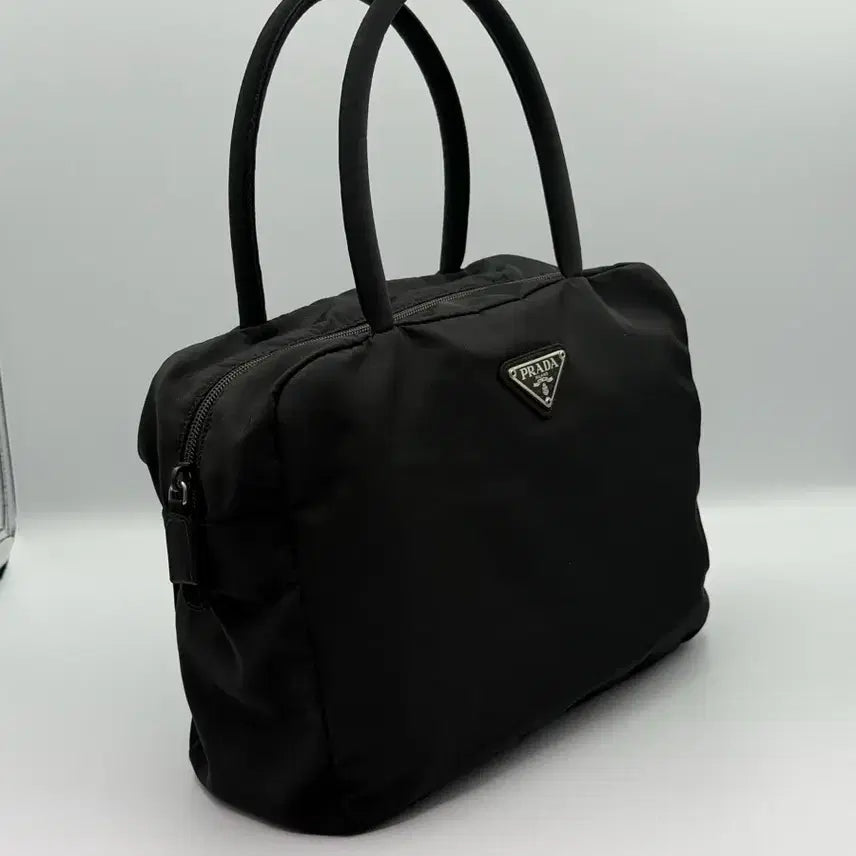 [BUNJANG] Prada Pocono Nylon Black Tote Bag / [정품보증서]프라다 포코노 나일론 블랙 토트백 핸드백