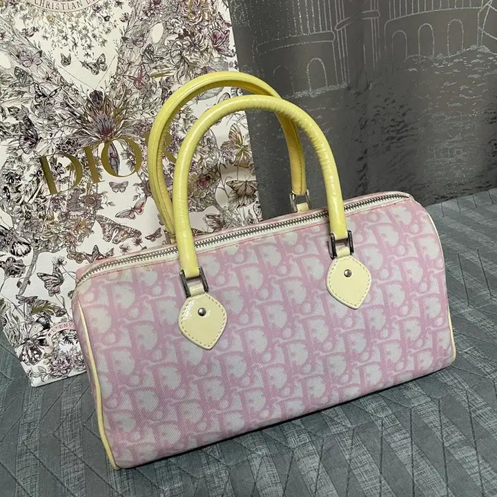 [BUNJANG] Dior Pink Boston Bag / (정품) 디올 핑크 보스턴백 판매합니다