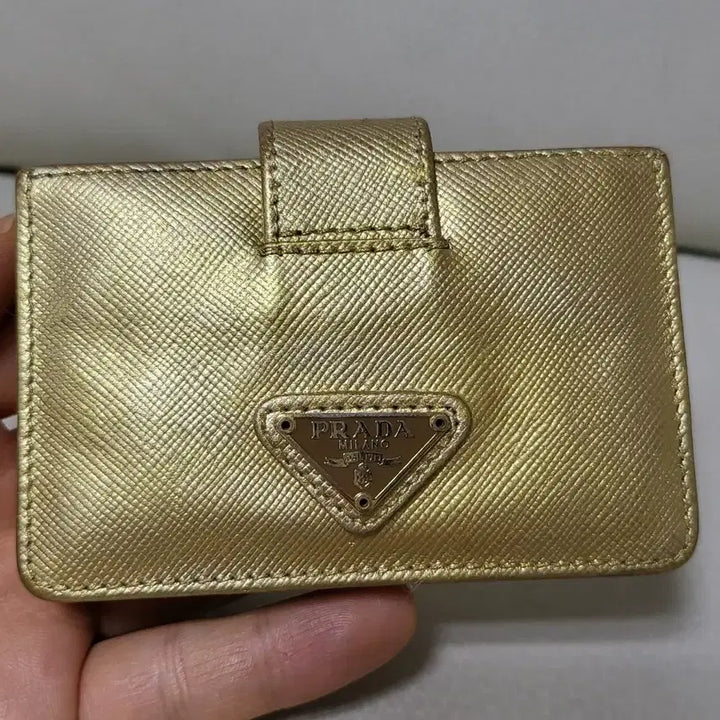 [BUNJANG] Prada Accordion Card Holder / 프라다 아코디언 카드지갑 정품