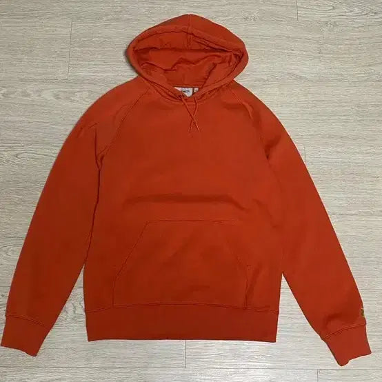 [BUNJANG] Carhartt WIP Orange Hoodie / 칼하트 윕 오렌지 후드 s