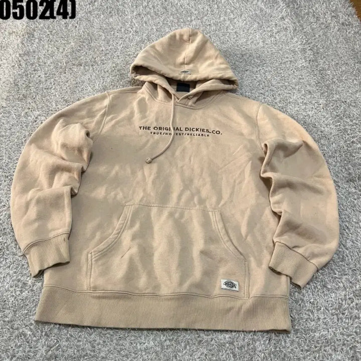 [BUNJANG] Dickies Beige Hooded Sweatshirt XL / 디키즈 베이지색 후드티 XL | 0502