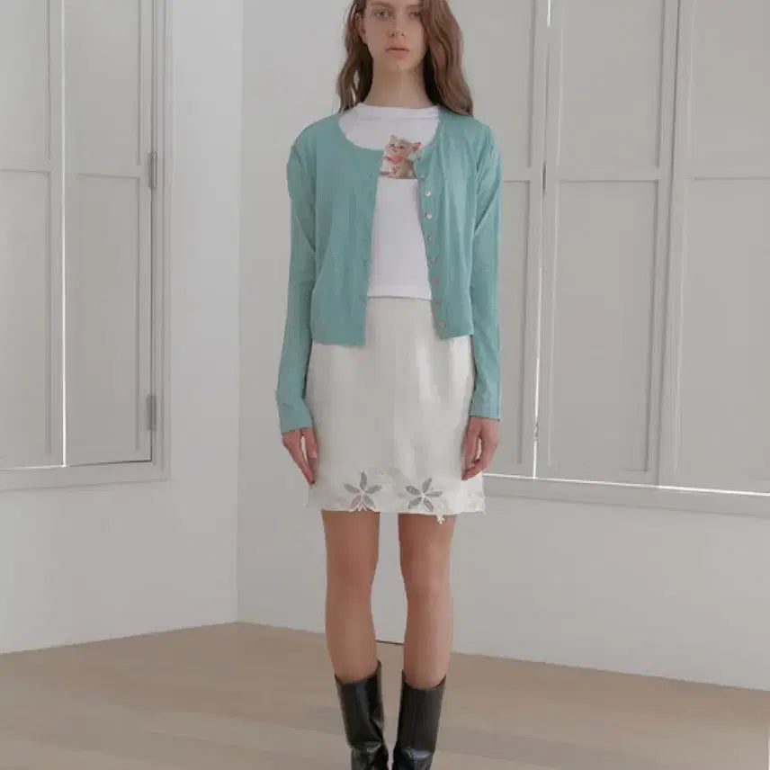 [BUNJANG] Headman Slub Button Cardigan (Mint) / 헤더먼 카디건 slub button cardigan (mint)