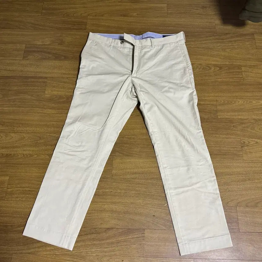 [BUNJANG] Polo Ralph Lauren Stretch Slim Fit Chino Pants Classic Stone Waist 33 / 폴로 스트레치 슬림핏 치노팬츠 클래식스톤 허리33 봄 여름