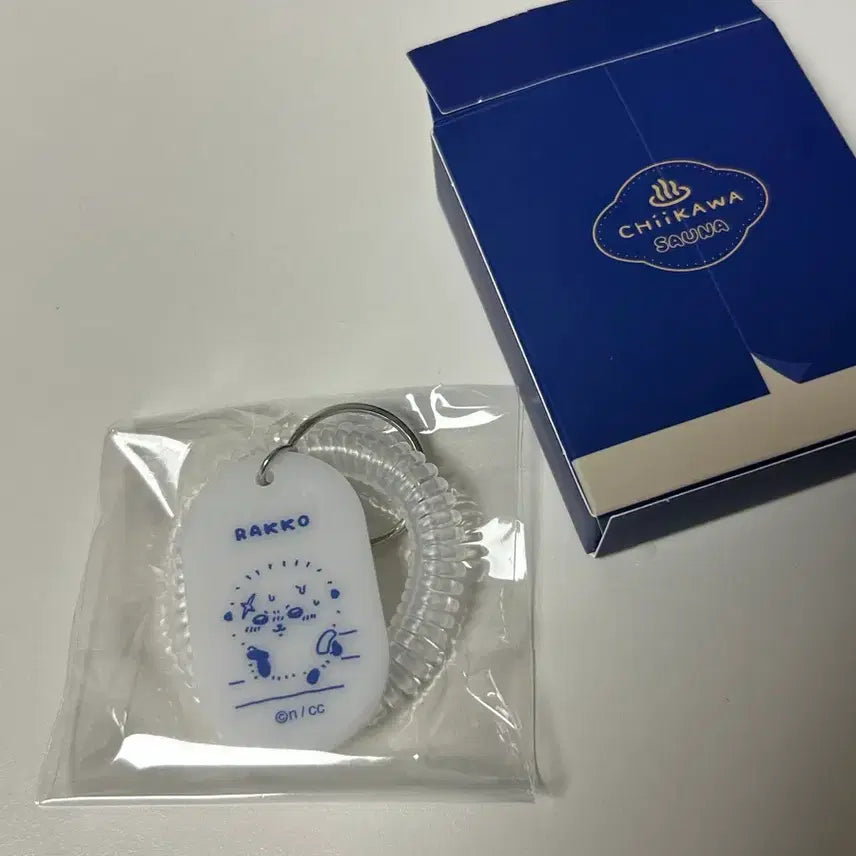 [BUNJANG] Chiikawa Sauna Acrylic Random Keychain / 치이카와 사우나 아크릴 랜덤 키링