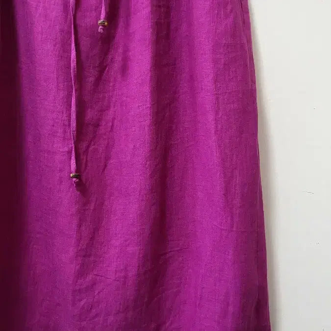[BUNJANG] Geiger Purple Linen Midi Skirt / 가이거 보라색 린넨 스커트 오스트리아
