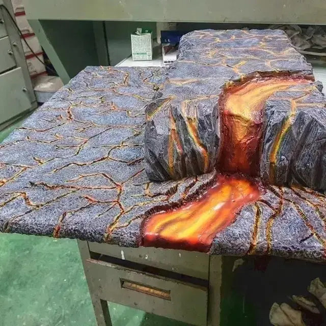 [BUNJANG] One Piece Volcano Diorama Background Prop for Figure Photography / 원피스디오라마 화산 배경 소품 촬영용