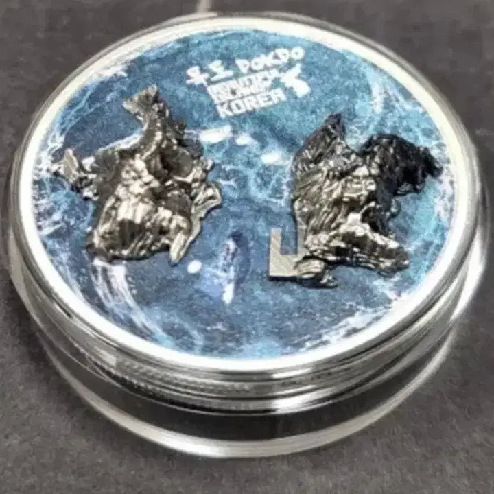 [BUNJANG] Cameroon 2025 Dokdo 3D Relief Gilded 1oz 99.9% Silver Coin / 2025년 카메룬 독도 3D 입체 금박 색채 1온스 999% 은화