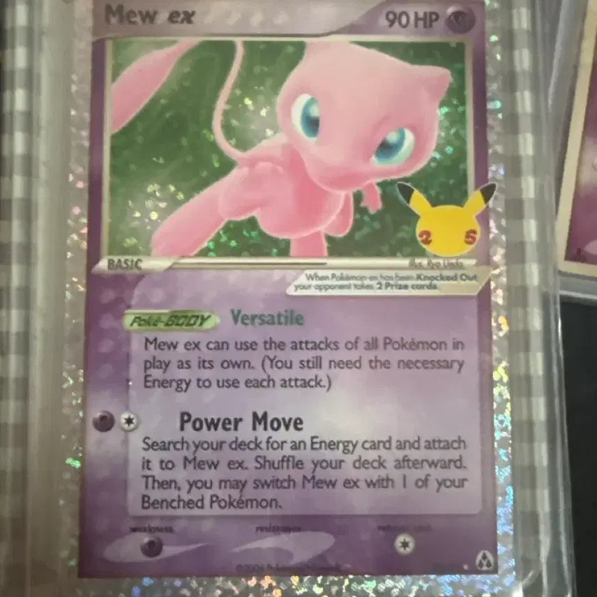 [SOLD OUT] 포켓몬 카드 Mew ex 25주년 북미