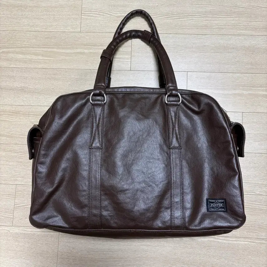 [BUNJANG] Porter Yoshida Freestyle Boston Bag Brown / 요시다포터 porter 프리스타일 보스턴백 브라운