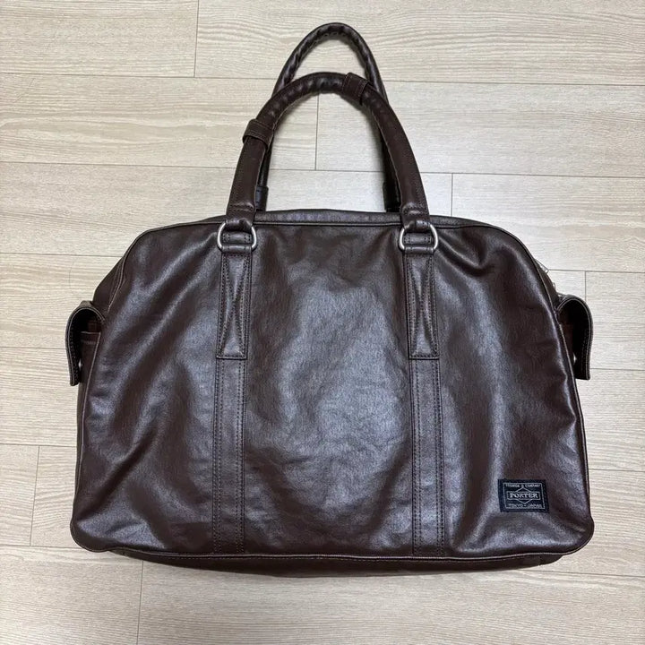 [BUNJANG] Porter Yoshida Freestyle Boston Bag Brown / 요시다포터 porter 프리스타일 보스턴백 브라운