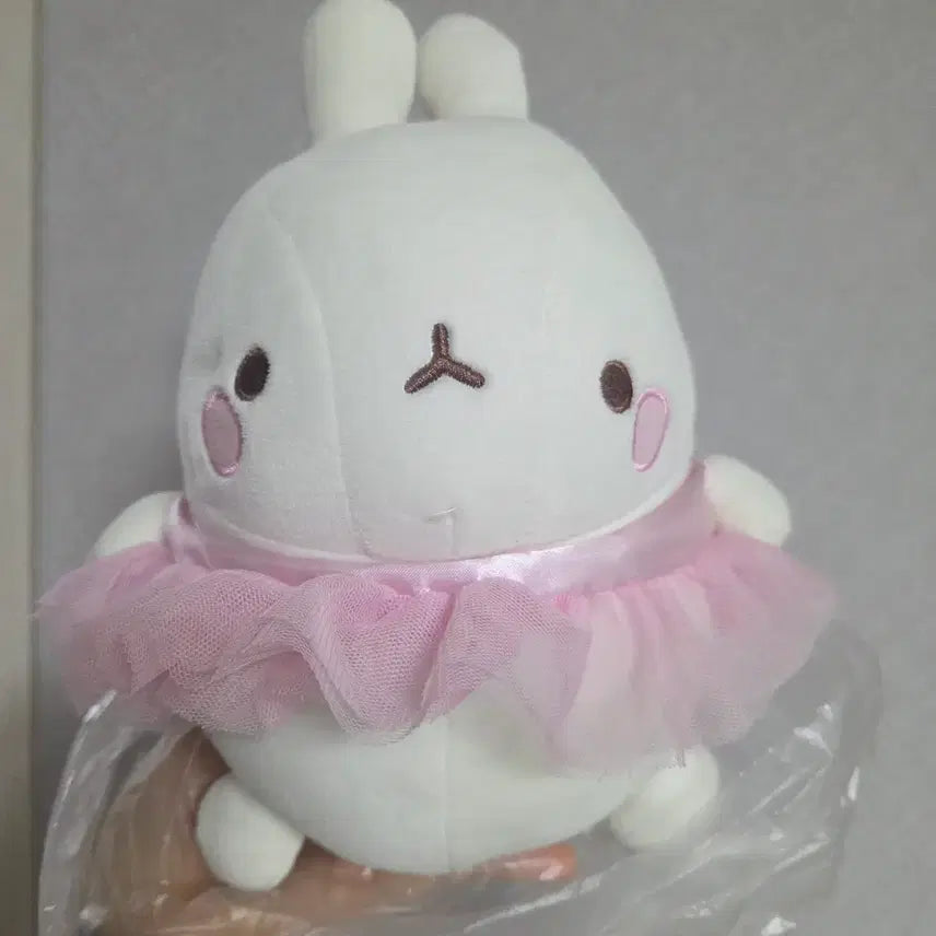 [BUNJANG] Molang Character Ballet Molang Doll (Detachable Outfit) / [단종제품][희귀] (탈착가능) 발레옷 입은 몰랑이 인형 발레 몰랑이