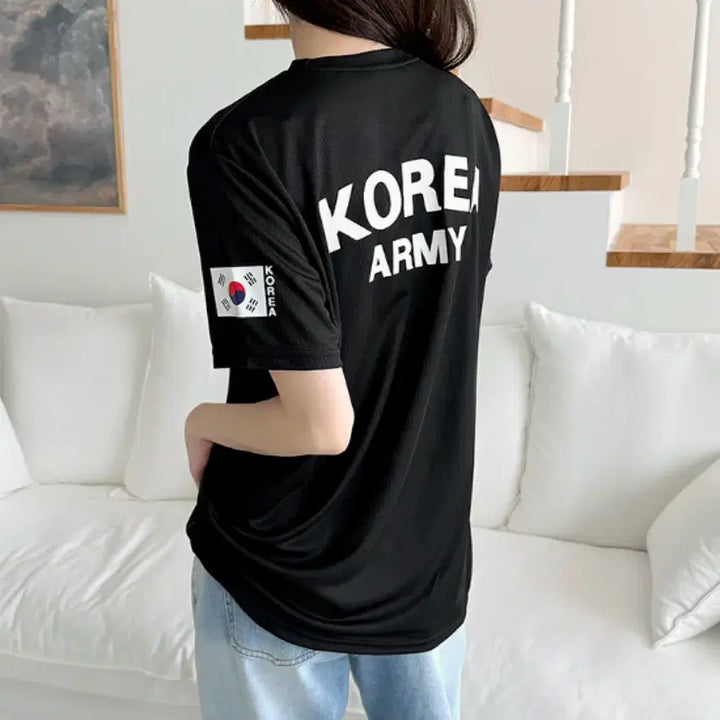 [BUNJANG] ROKA Cooling Short-Sleeve T-Shirt, Black, Size 100 / ROKA 쿨링 반팔 티셔츠 블랙 100