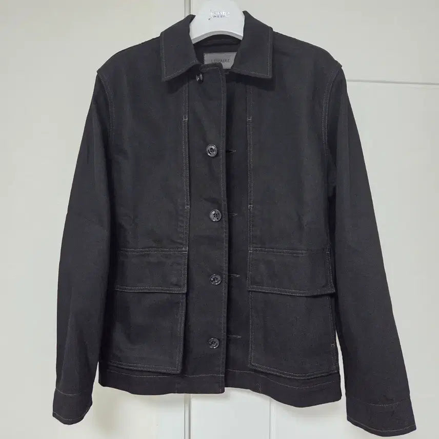 [BUNJANG] Lemaire 26SS Boxy Denim Jacket Black XXS / [XXS, 새제품] 르메르 26SS 박시 데님 자켓 블랙