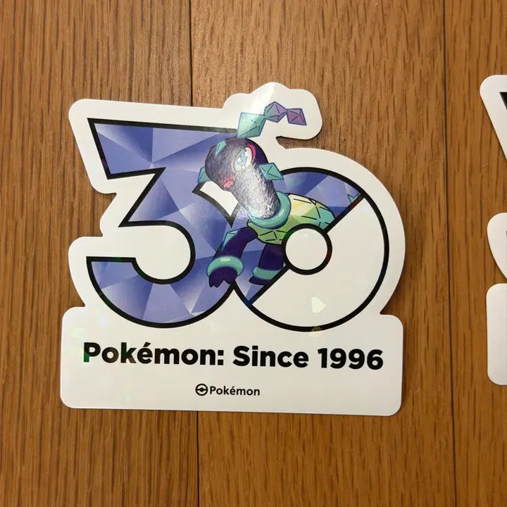 [BUNJANG] Pokemon 30th Anniversary Pop-Up Store Logo Sticker Set - Terapagos / <세트> 포켓몬 30주년 팝업 스토어 로고스티커 스티커 - 테라파고스