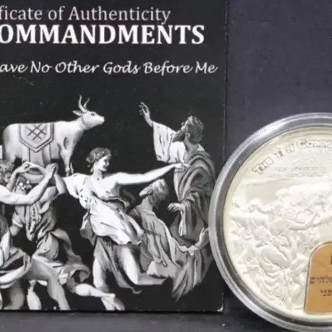 [BUNJANG] 2011 Palau 1/2 oz Ten Commandments Proof Silver Coin / 2011년 팔라우 1/2 온스 십계명 프루프 은화