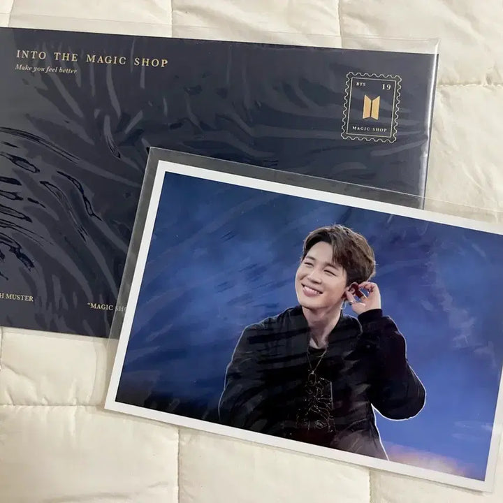 [BUNJANG] BTS Magic Shop Blu-ray Jimin Photo / 방탄 bts 매직샵 블루레이 블레 인화사진 지민