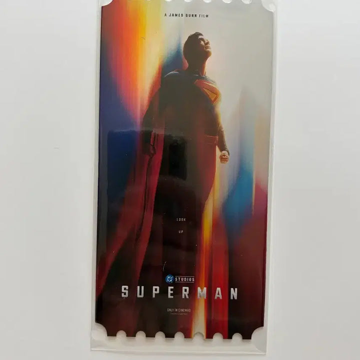 [BUNJANG] Superman Original Ticket / 슈퍼맨 오리지널 티켓