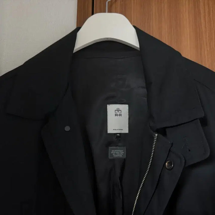 [BUNJANG] Politeu 22FW Mid Coat Black Size 4 / 폴리테루 22fw 미드코트 (블랙 4)