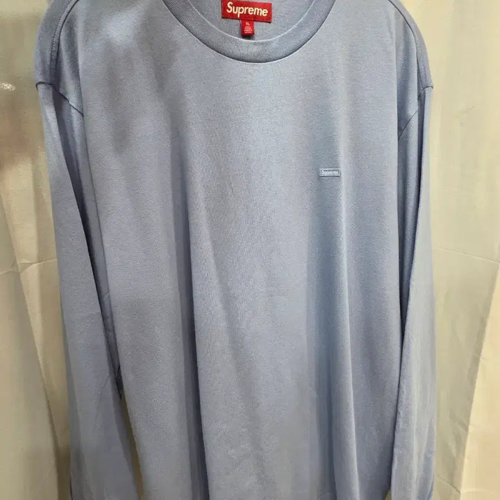 [BUNJANG] Supreme Long Sleeve T-Shirt Sky Blue XL / 슈프림 긴팔 티셔츠 XL 하늘색
