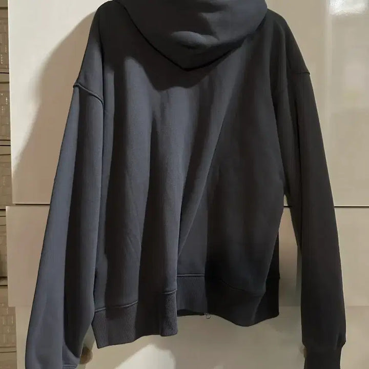 [BUNJANG] Topi Sweat Hoodie Zip-up Charcoal / 토피 스웻 후드 집업 차콜