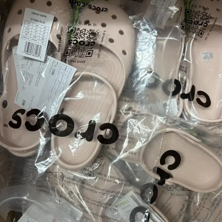 [BUNJANG] Crocs Classic Ballet Flat Sandals Slippers / 크록스 클래식 발레 플랫 샌들 슬리퍼
