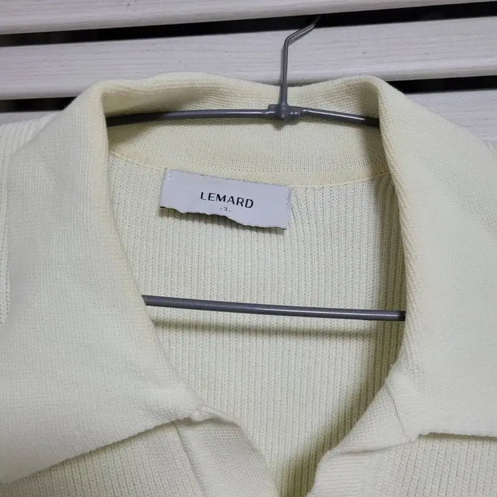 [BUNJANG] Lemad Collar Knit Ivory Size 3 / [3] 르마드 카라니트 아이보리