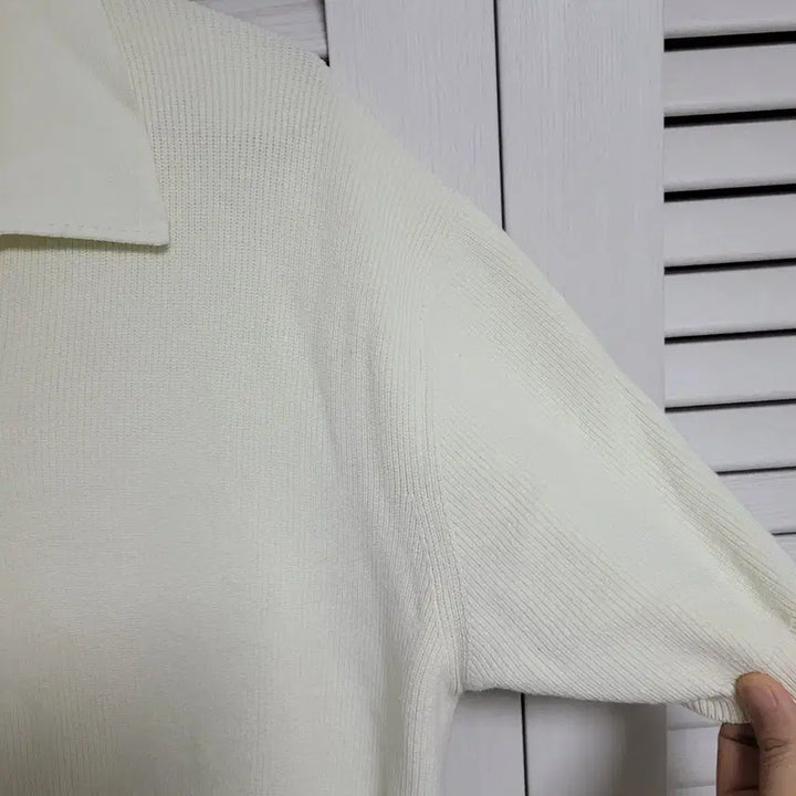 [BUNJANG] Lemad Collar Knit Ivory Size 3 / [3] 르마드 카라니트 아이보리