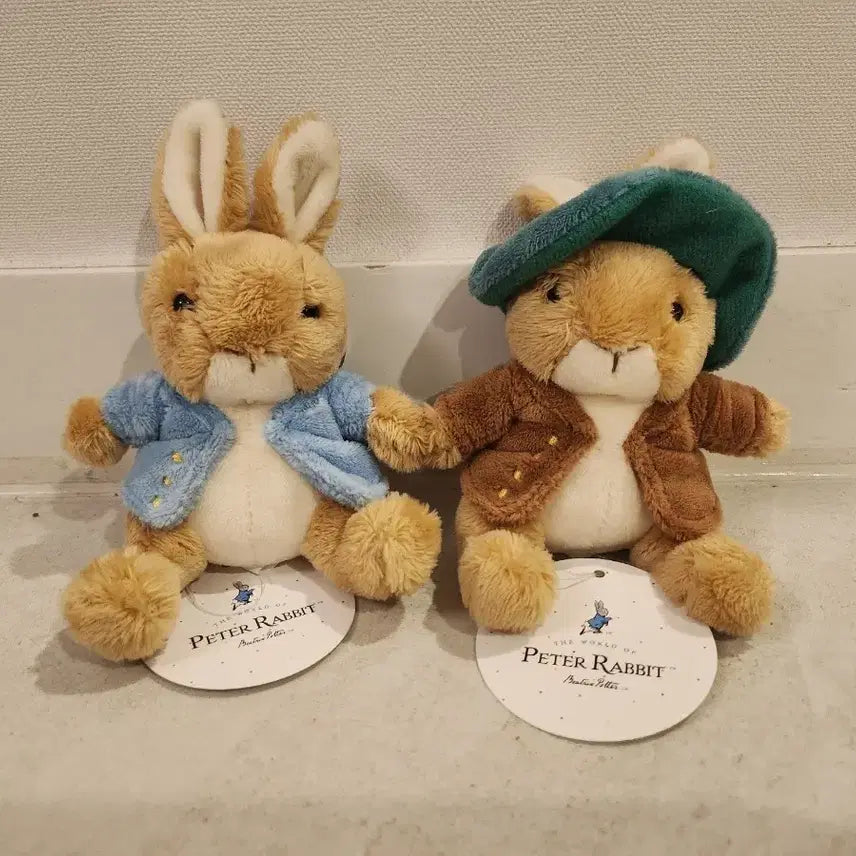 [BUNJANG] Peter Rabbit Keyring Set (2 Types) / 피터 래빗 키링 2종
