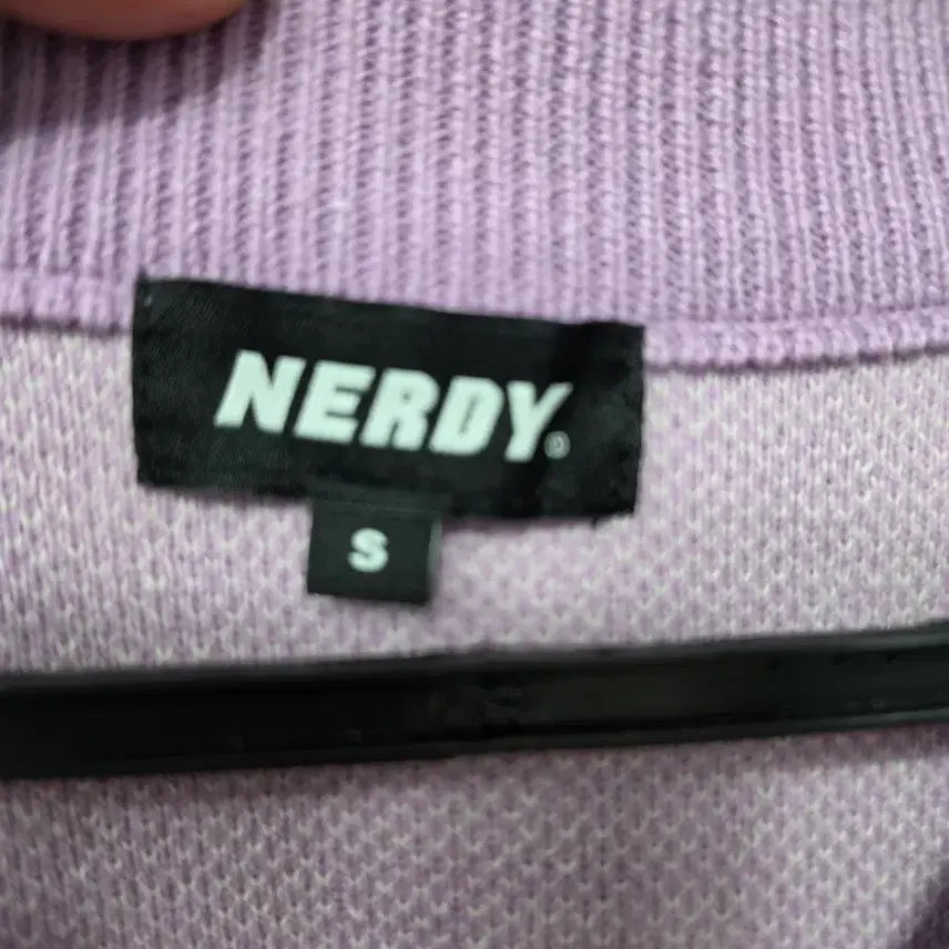 [BUNJANG] NERDY Argyle Pattern Knit Vest Purple / 널디 아가일 패턴 니트 조끼 퍼플