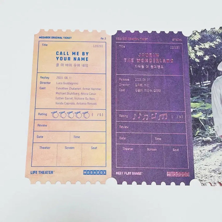 [BUNJANG] Megabox Original Ticket Bundle: Cobain: Montage of Heck, Jaurim The Wonderland / 메가박스 오리지널티켓 오티 영화 콜바넴 자우림 더 원더랜드