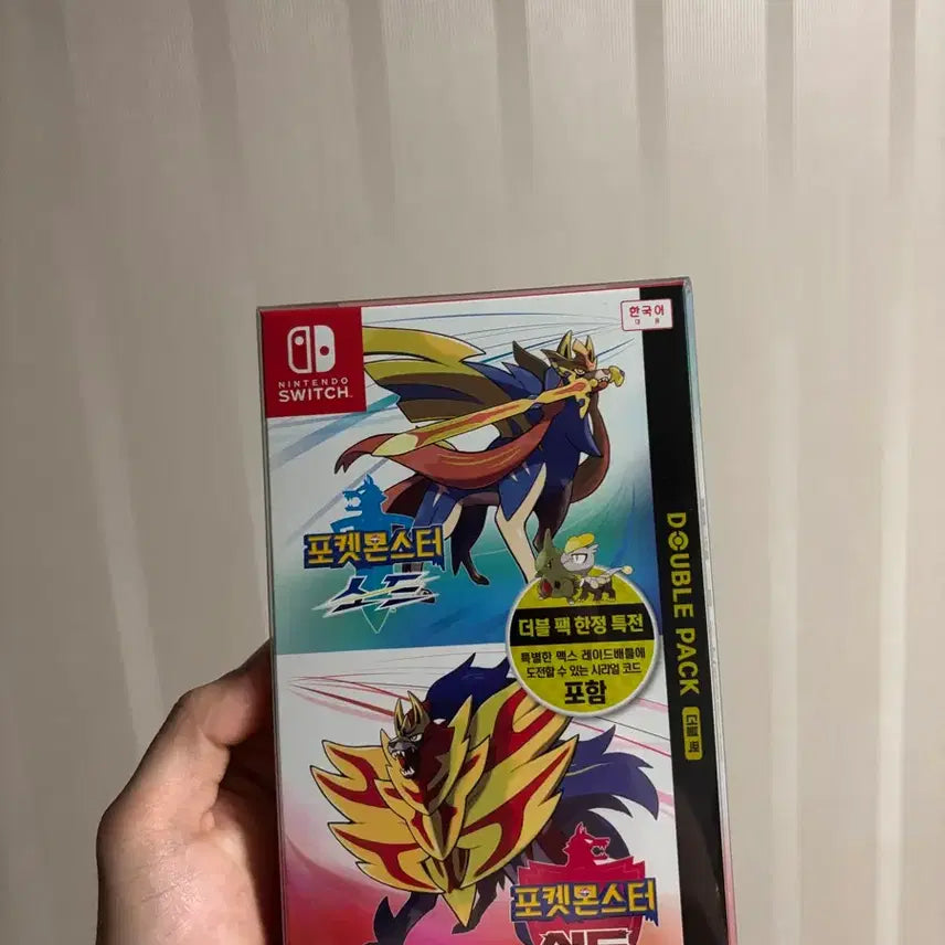 [BUNJANG] Nintendo Switch Pokemon Sword/Shield Double Pack / 닌텐도 스위치 포켓몬스터 소드/실드 더블팩