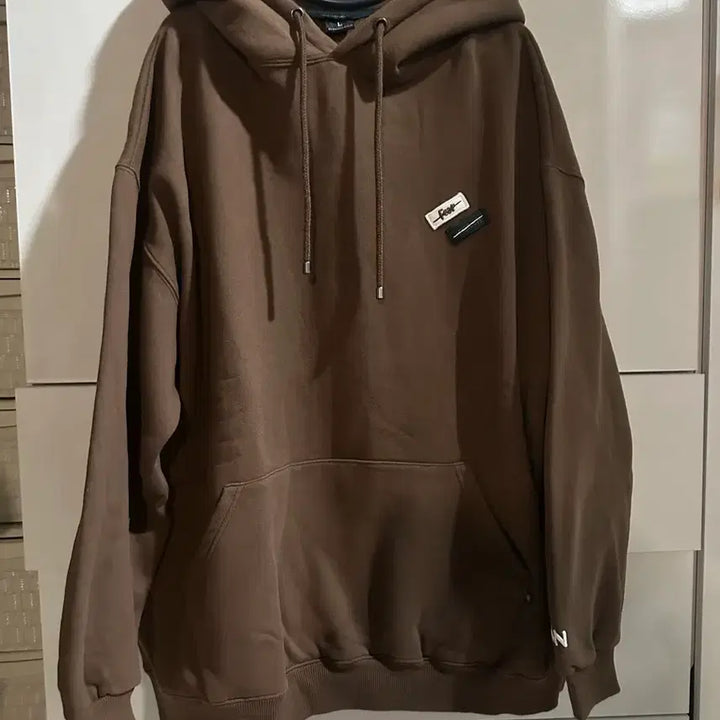 [BUNJANG] WV Project Brown Hoodie L / WV PROJECT 브라운 후드티 L