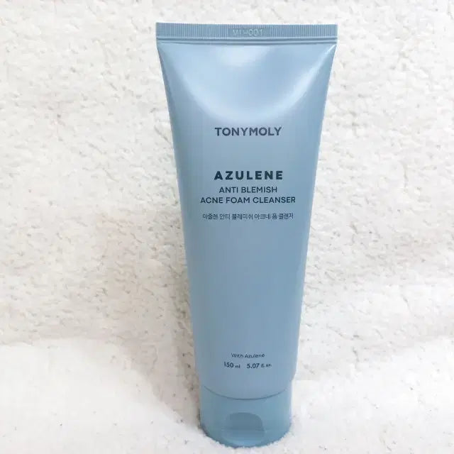 [BUNJANG] Tony Moly Azulen Anti-Blemish Acne Foam Cleanser 150ml / 토니모리 아줄렌 안티 블레미쉬 아크네 폼클렌저 150ml