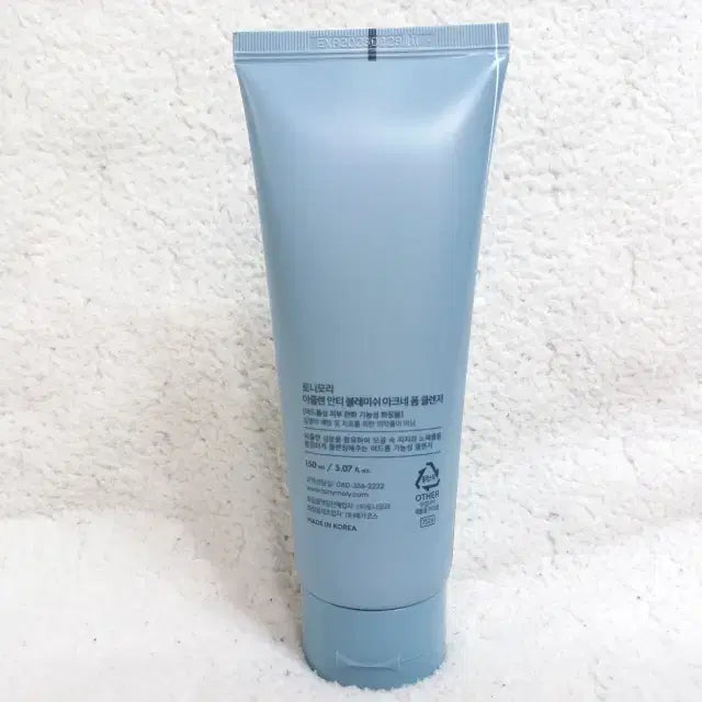 [BUNJANG] Tony Moly Azulen Anti-Blemish Acne Foam Cleanser 150ml / 토니모리 아줄렌 안티 블레미쉬 아크네 폼클렌저 150ml