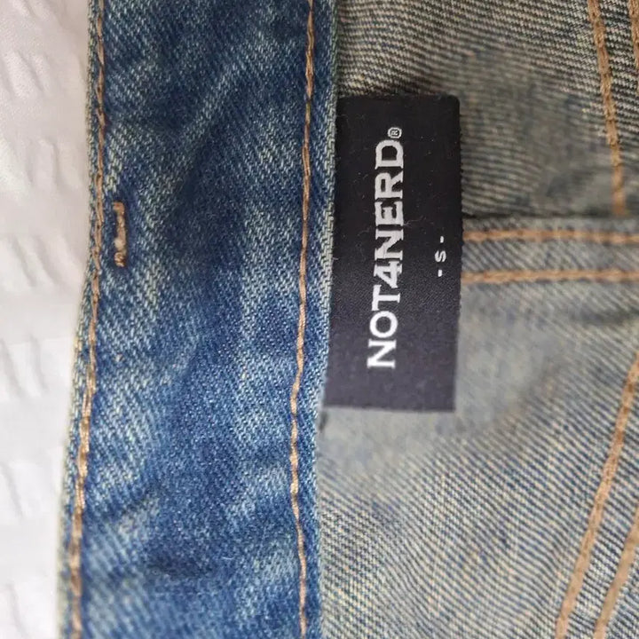 [BUNJANG] Not For Nerds Trident Denim Shorts Deep Blue S / 낫포너드 트리덴트 데님 숏팬츠 딥블루 S