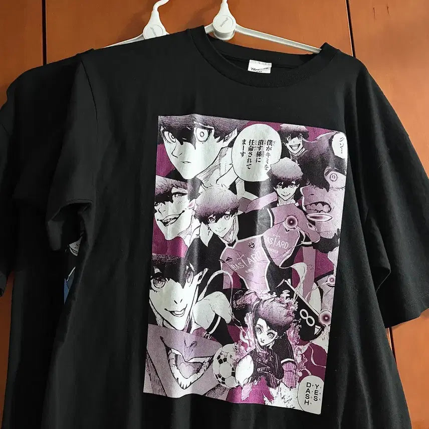 [BUNJANG] Blue Lock Michael Kaiser Alexis Ness Art Exhibition T-Shirt / 블루록 미하엘 카이저 알렉시스 네스 원화전 티셔츠