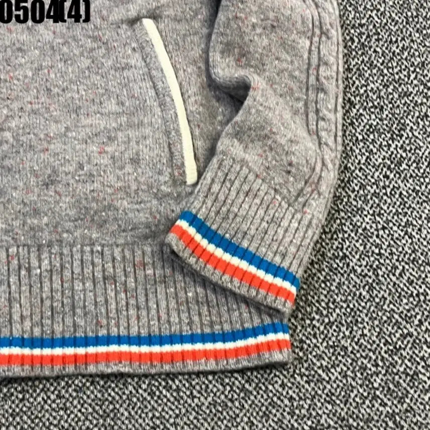 [BUNJANG] Beanpole Golf Knit Zip-Up Cardigan / 빈폴 골프 니트 집업 가디건 95 | 0504
