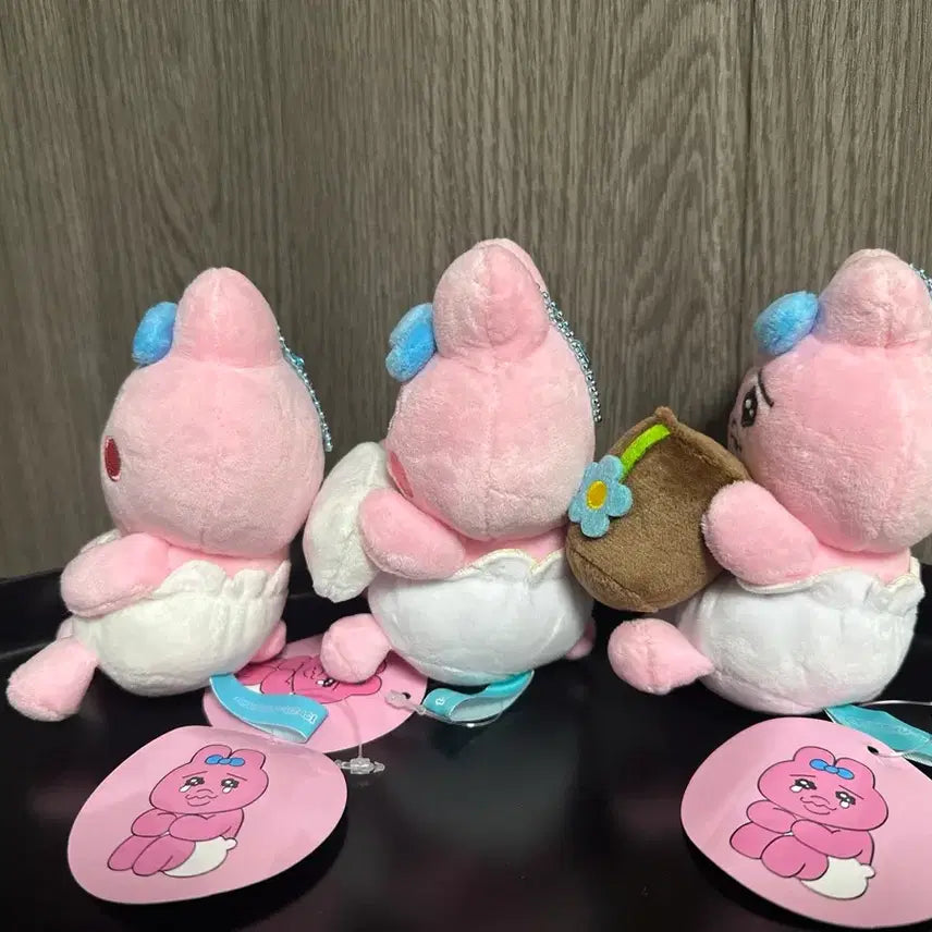 [BUNJANG] Pantsu Usagi Keyring &amp; Mascot Bundle Set / (3개일괄) 오판츄 오빤쮸 우사기 키링 마스코트 빤쮸토끼 인형