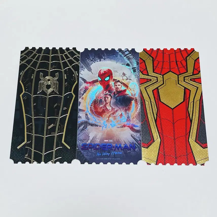 [BUNJANG] Megabox Original Ticket Set Spider-Man: No Way Home / 메가박스 오리지널티켓 오티 영화 스파이더맨 노웨이홈 3종